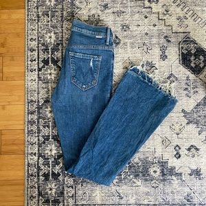 MOTHER The Weekender Fray jeans